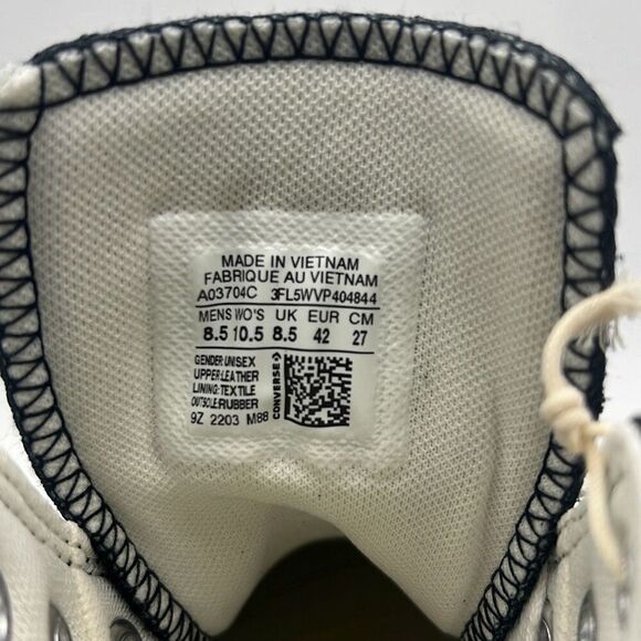 Converse Chuck Taylor All Star Leather Lugged 2.0 Black Sneakers Men 8.5 | W10.5 - Picture 4 of 11